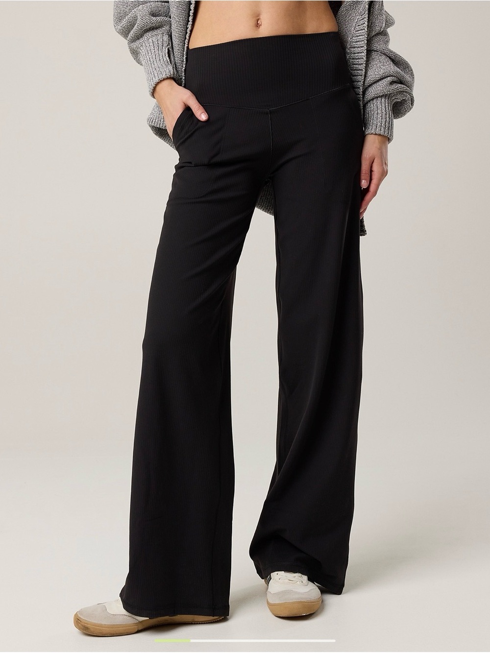 aerie Offline Real Me XTRA Ribbed High Waisted Pants